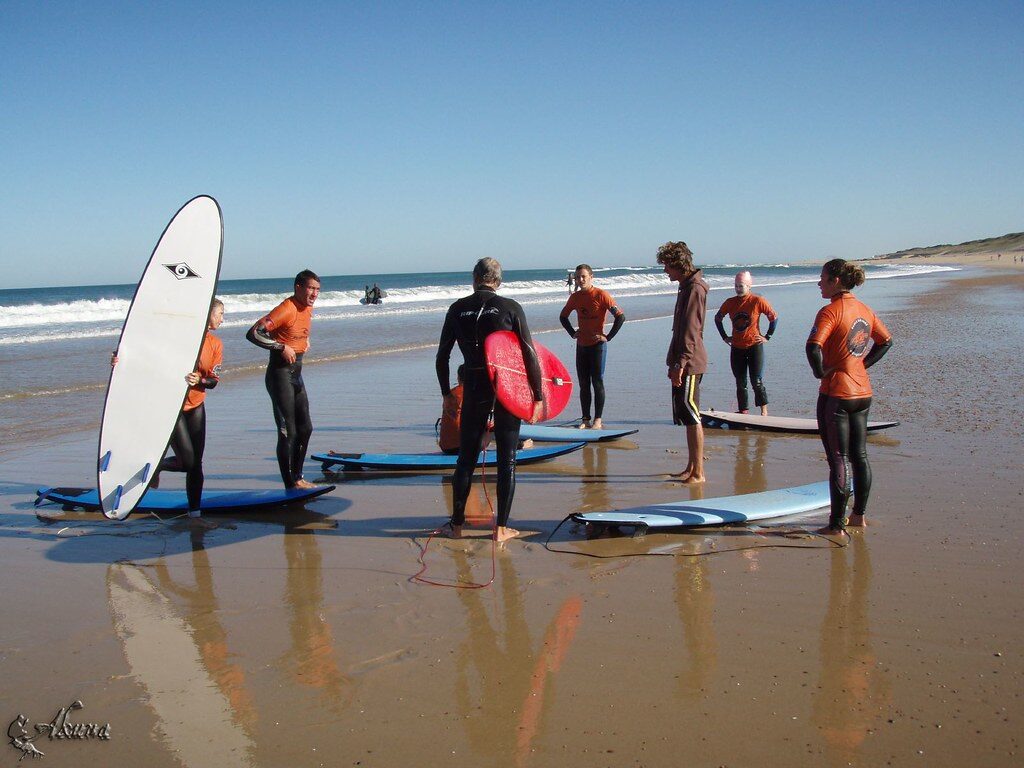 escola de surf de hossegor