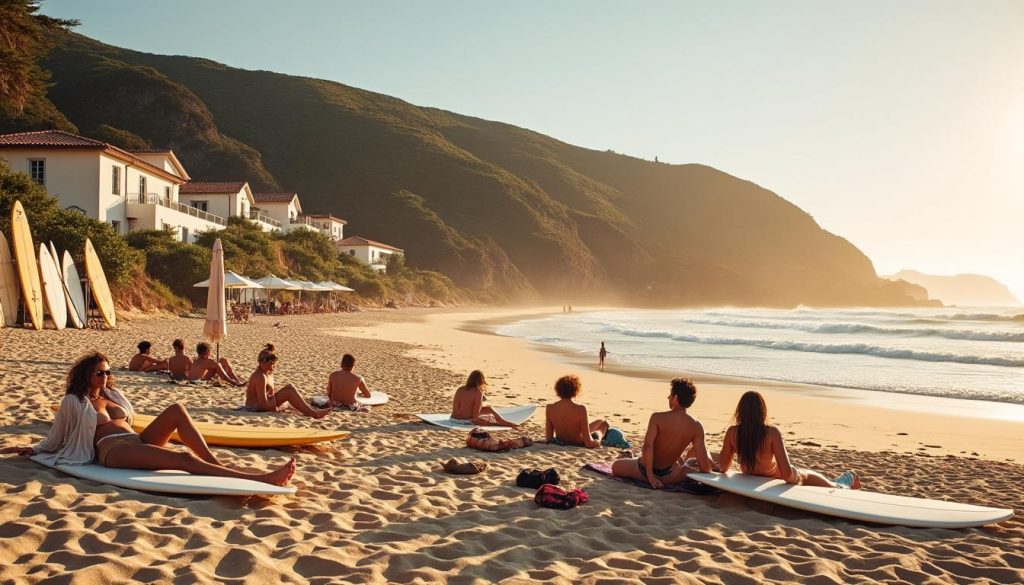 plunge into the future of hossegor, the confidential surf spot that attracts a new generation of trendy parisians in search of authenticity and unique sensations on the atlantic coast.