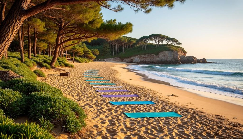 immerse yourself in the atmosphere of hossegor, the secret destination that attracts parisians in search of well-being, between yoga sessions, ideal surfing waves and the art of living by the atlantic ocean.