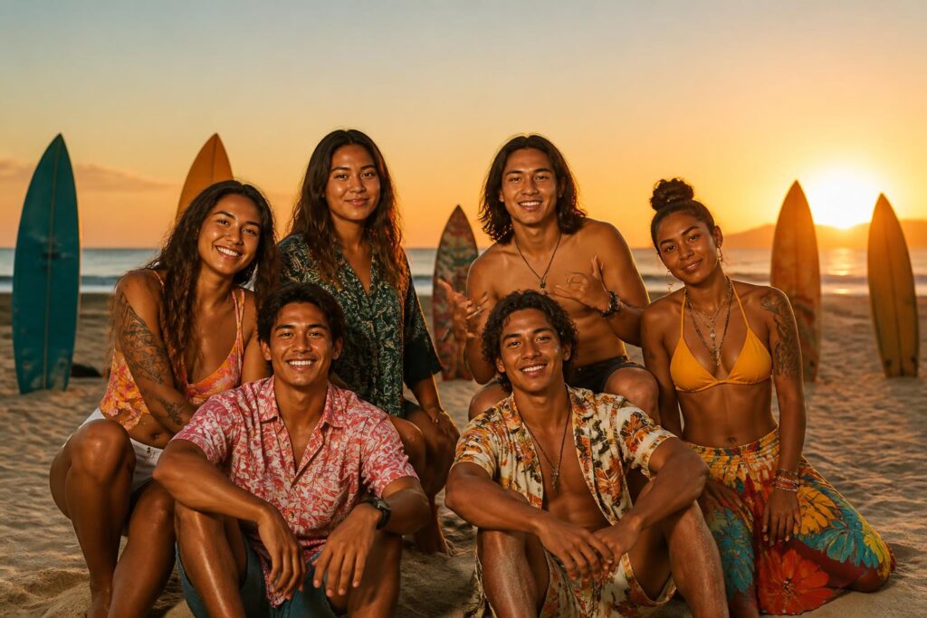 découvrez comment la nouvelle génération de surfeurs tahitiens fait sensation à hossegor, alliant talent et passion pour dominer les vagues françaises.