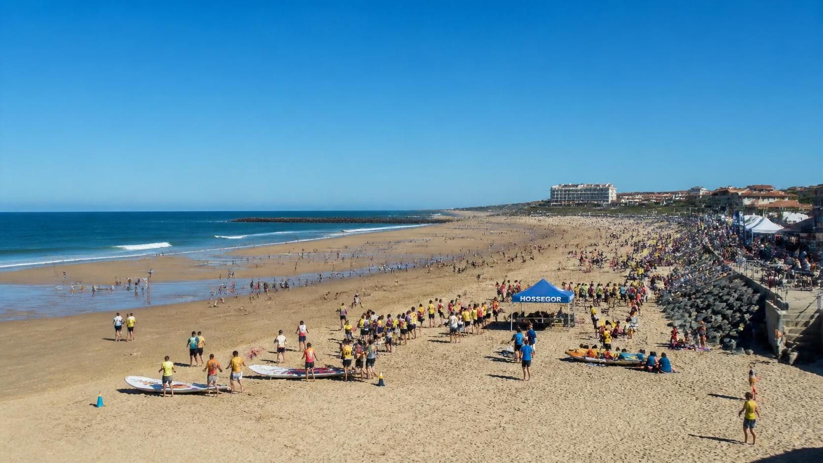découvrez l'événement exceptionnel réunissant les meilleurs sauveteurs côtiers du monde à la centrale, soorts-hossegor, dès ce samedi. une rencontre à ne pas manquer pour les passionnés de sauvetage et de mer.