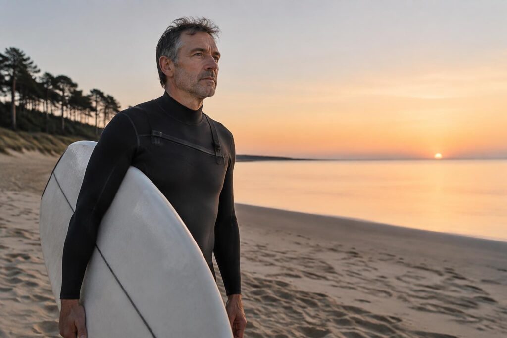 atteint de la maladie de parkinson, ce surfeur de trestel garde le cap et vise les sommets aux championnats de france.