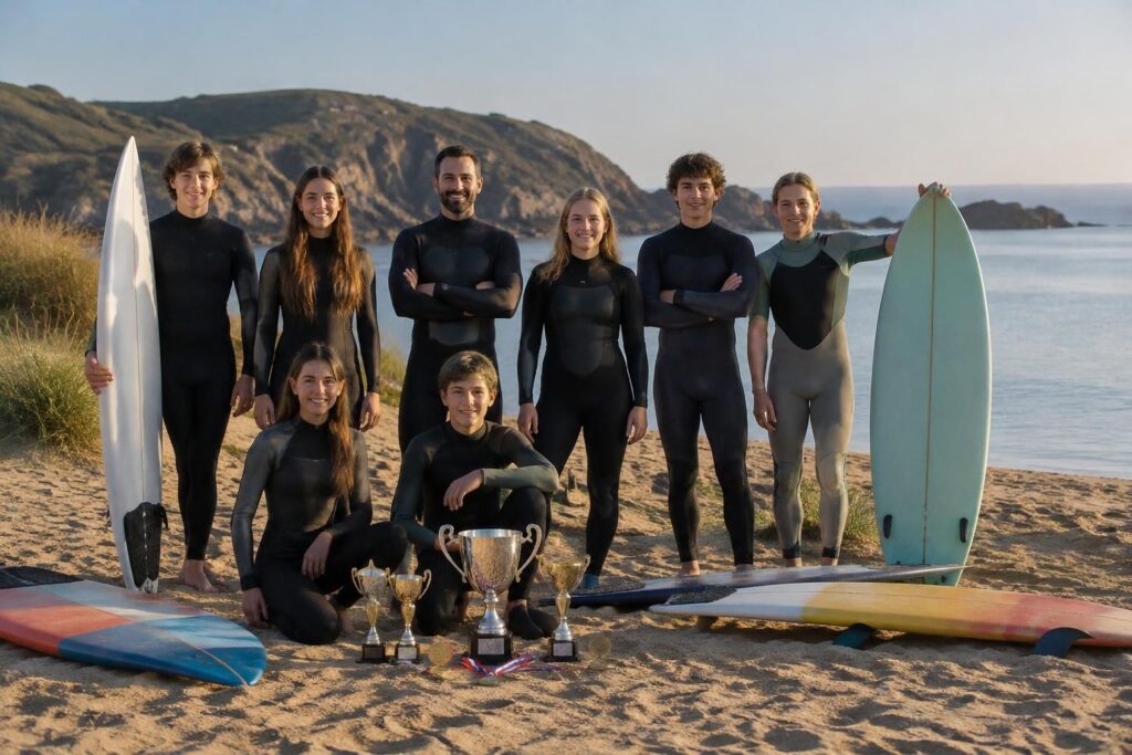 à plouzané, le minou surf-club s’impose comme un acteur remarqué des scènes du surf française et européenne.