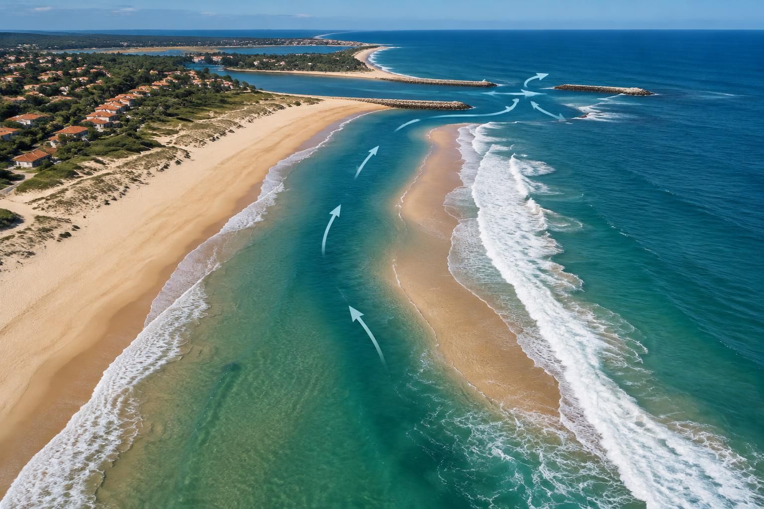 comprenez le fonctionnement des baïnes à hossegor, repérez les courants dangereux et adoptez les bons réflexes pour surfer en toute sécurité.