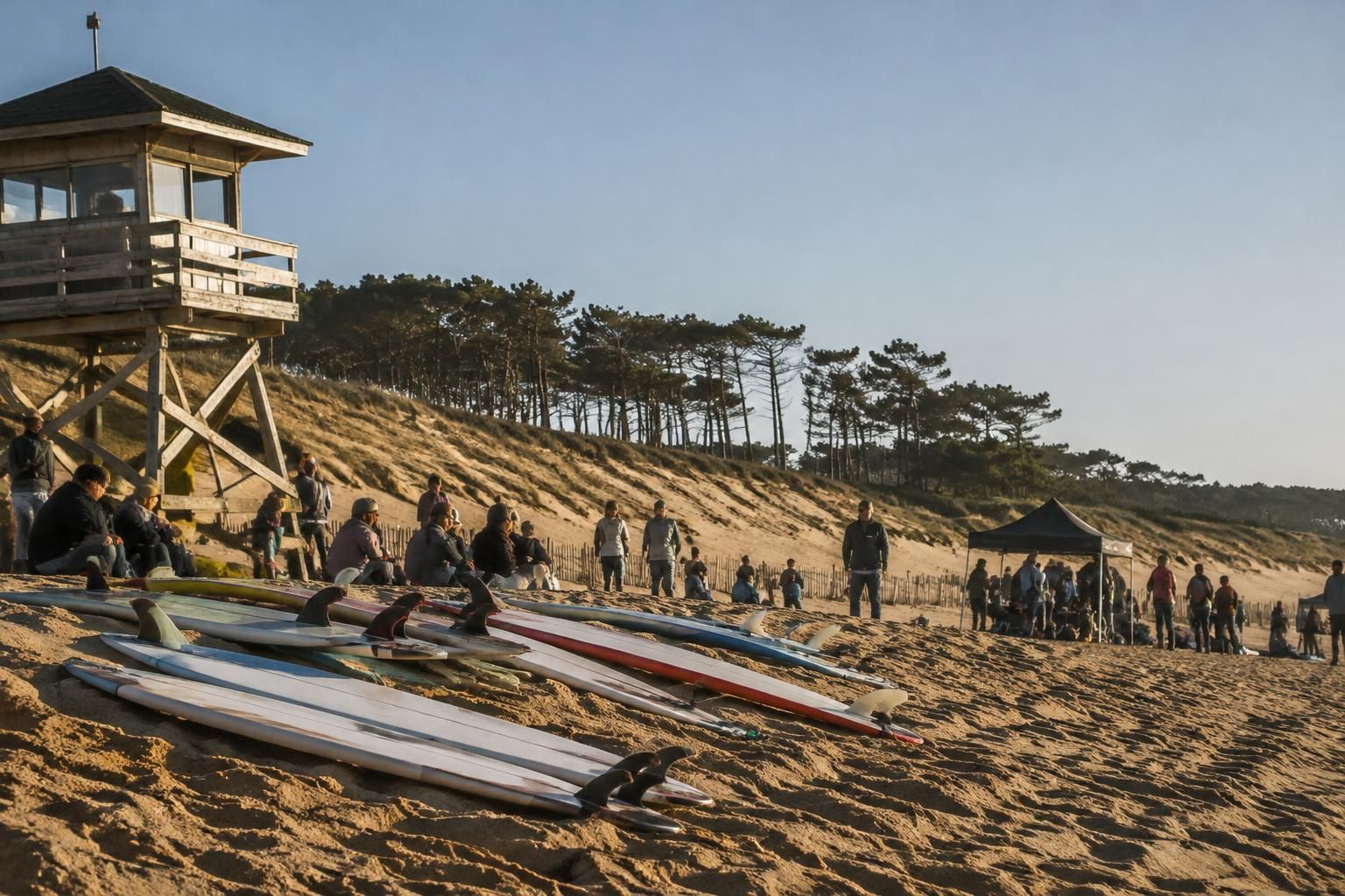 les landes s’apprêtent à vibrer au rythme d’une grande compétition de surf qui réunira plus de 500 participants sur leurs vagues.